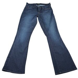 Lucky Brand Sofia Boot Jeans Womens 12/31 (FITS 32x32) Blue Dark Wash Bootcut
